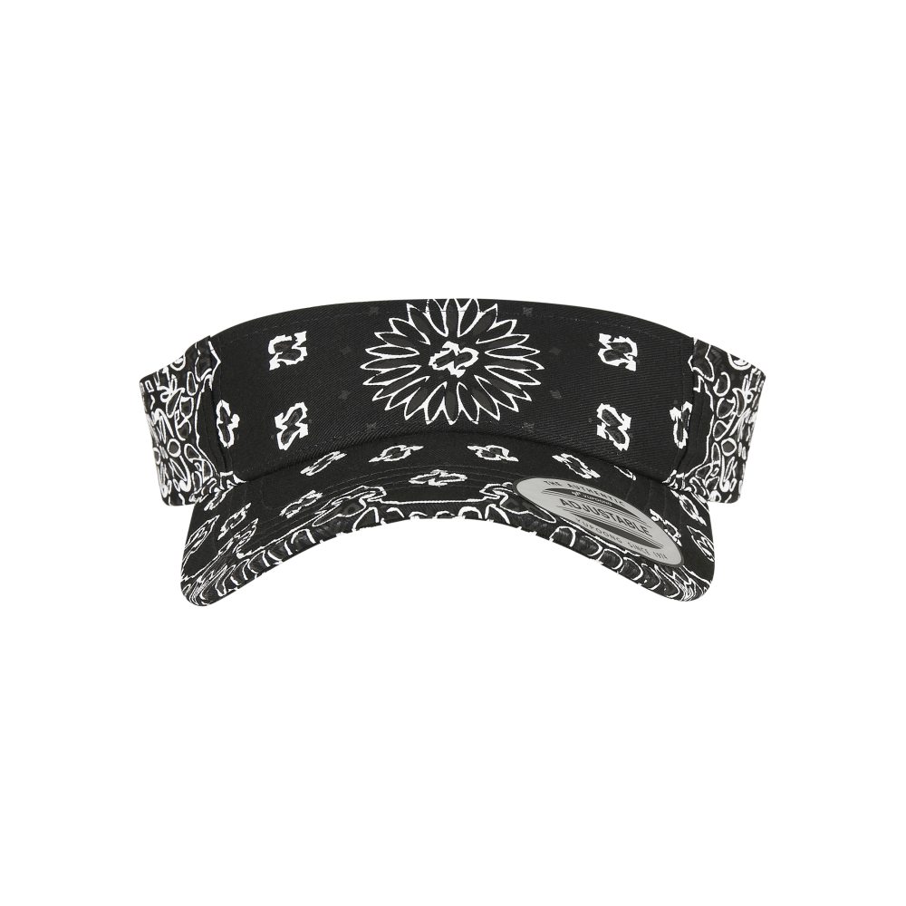 Flexfit - Bandana Print Visière - Noir